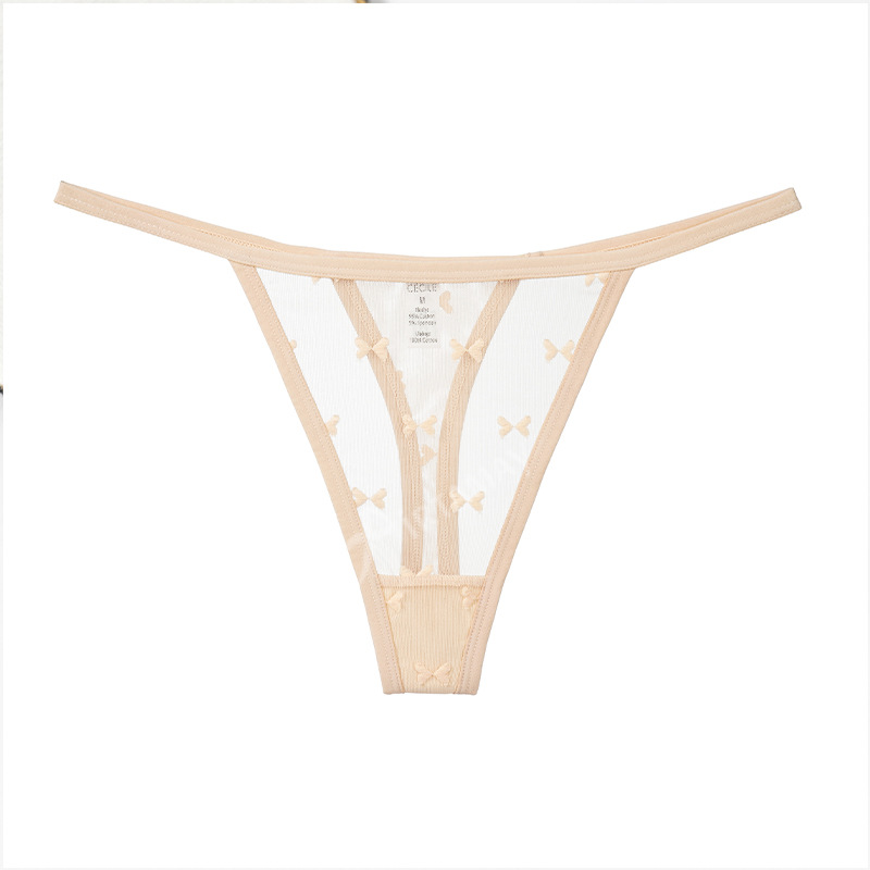 Sexy Hollow Lace Thong Low-rise Panties