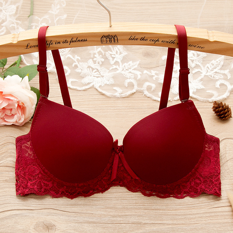 Lace Push-Up Underwire Bra