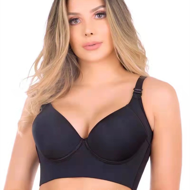 Glossy Seamless Underwire Bra