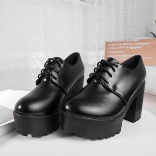Platform High Heel Pumps