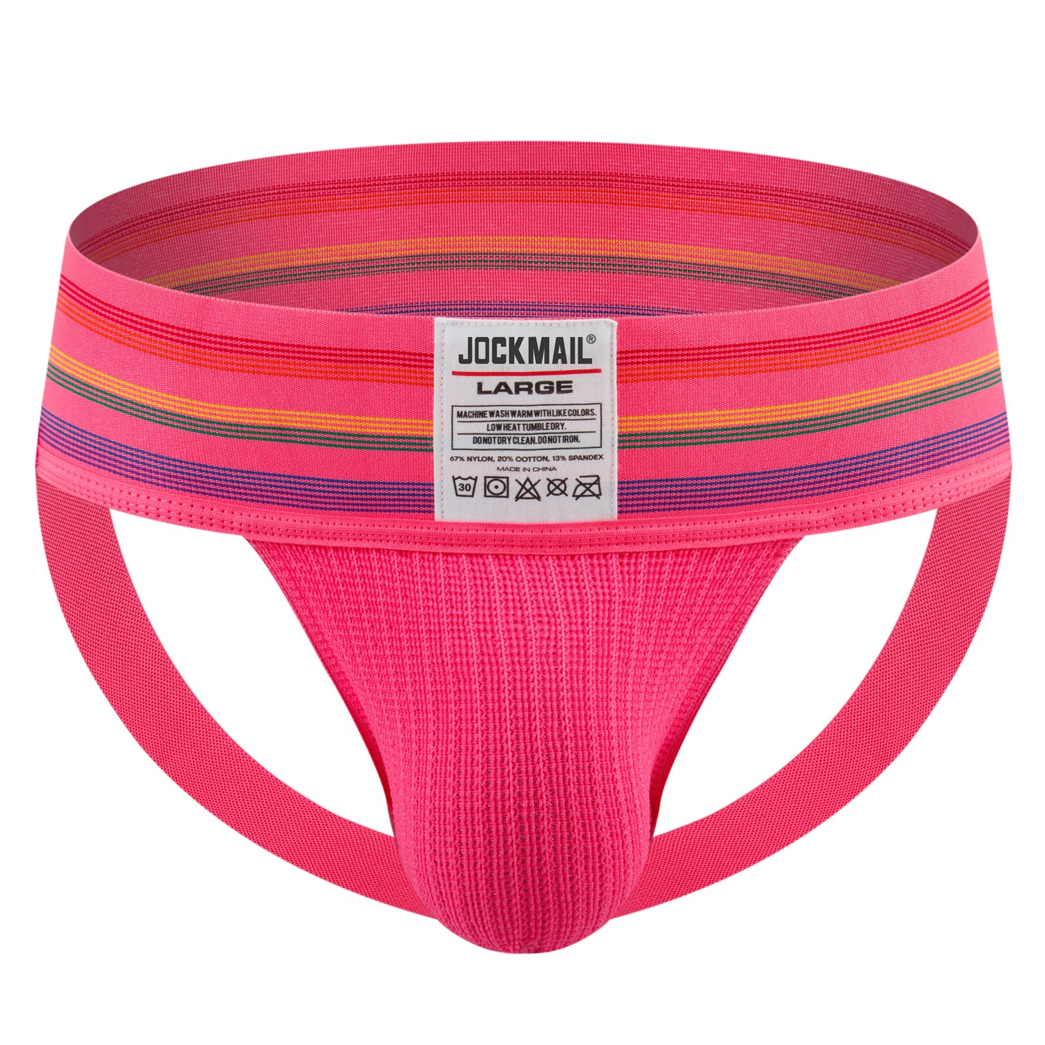 Wide Strap Rainbow T-Back