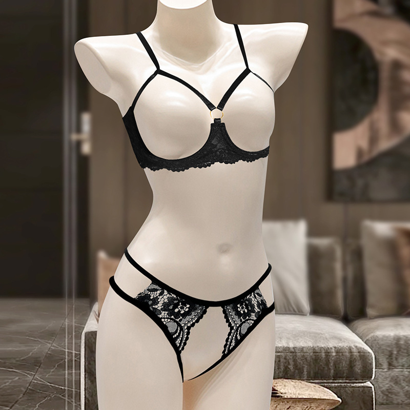 Lace Underwire Bralette Set