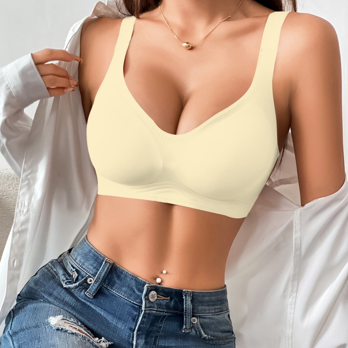 Wireless Beauty-Back Comfort Bra