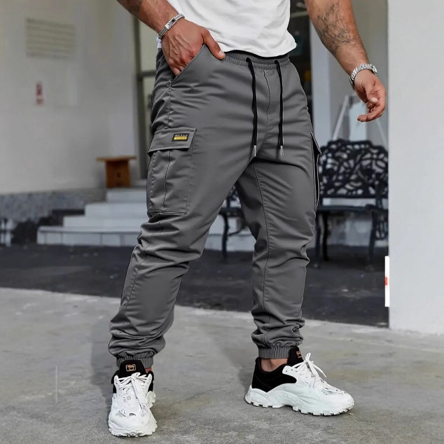 Mens Outdoor Casual Long Pants Sweatpants American…