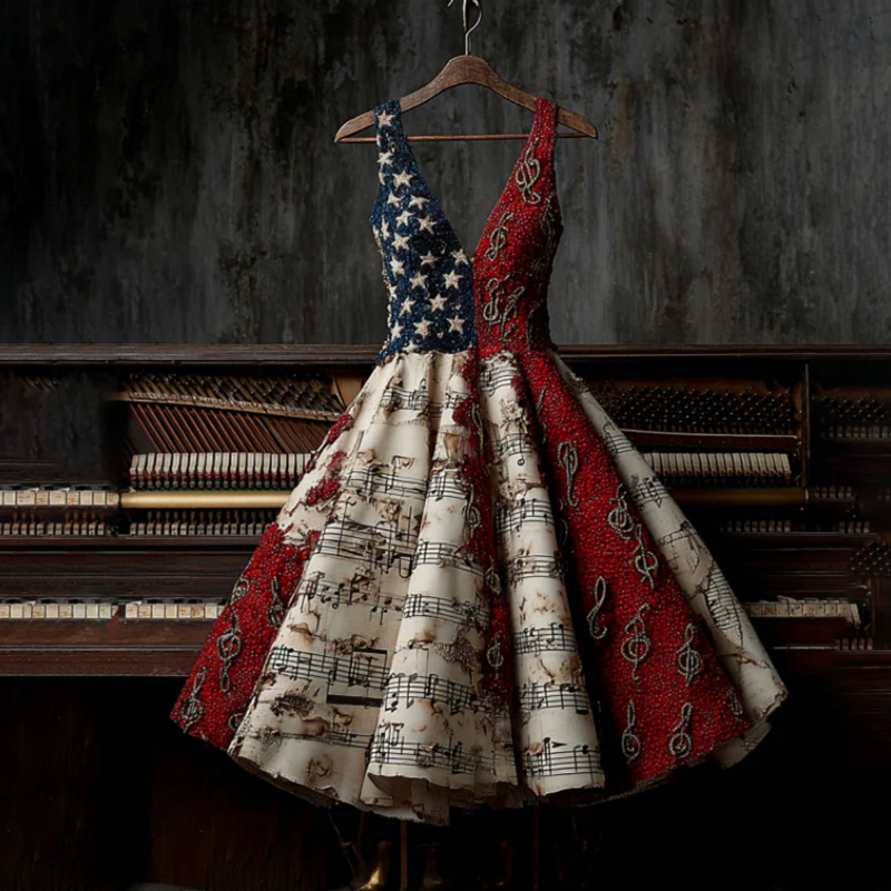 Elegant Sweet Polyester Dress