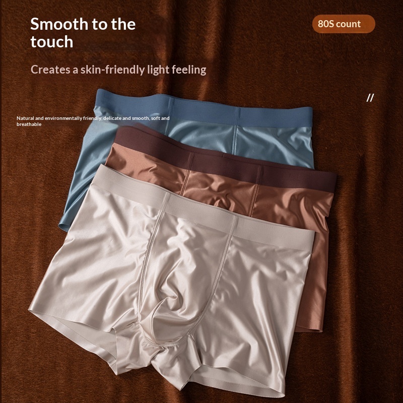 Satin Ice Silk Boxer Briefs